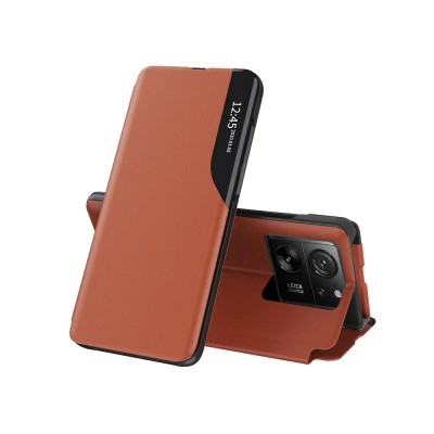 Husa Xiaomi 13T / 13T Pro, Tip Carte Eco Book, Orange